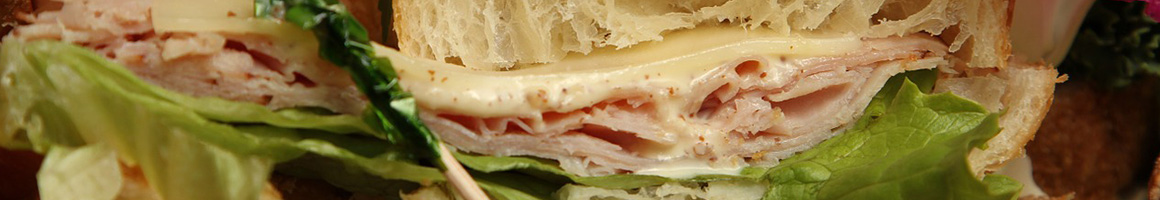 Eating French Sandwich Bakery at French Bakery restaurant in Miami, FL.